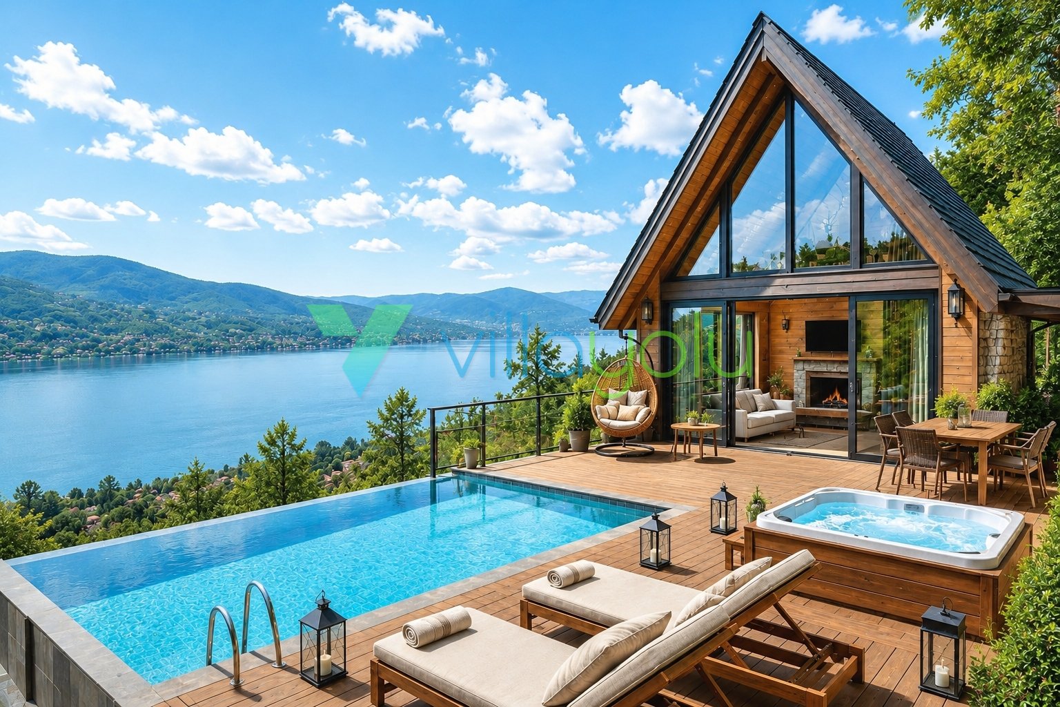 Göl Manzaralı Bungalovlar