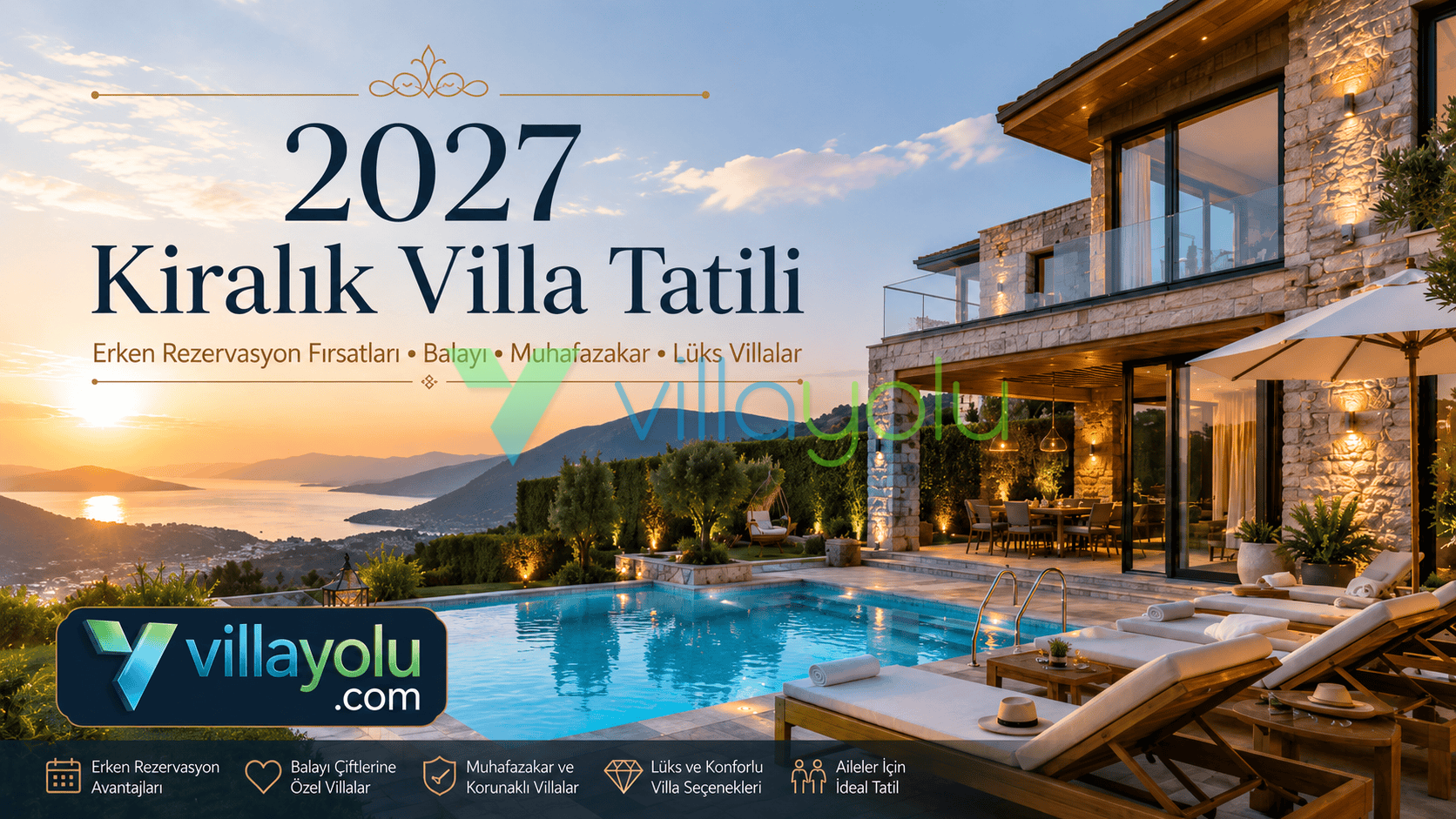 2027 Kiralık Villa